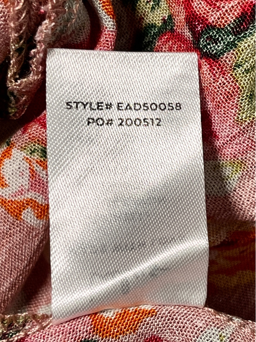 Lulus Everlasting Bliss Blush Floral Maxi Dress Sz L - Picture 10 of 10